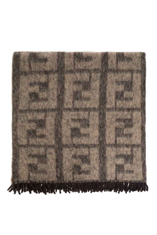 Fendi Monogrammed wool blanket Men's Accessories Vitkac